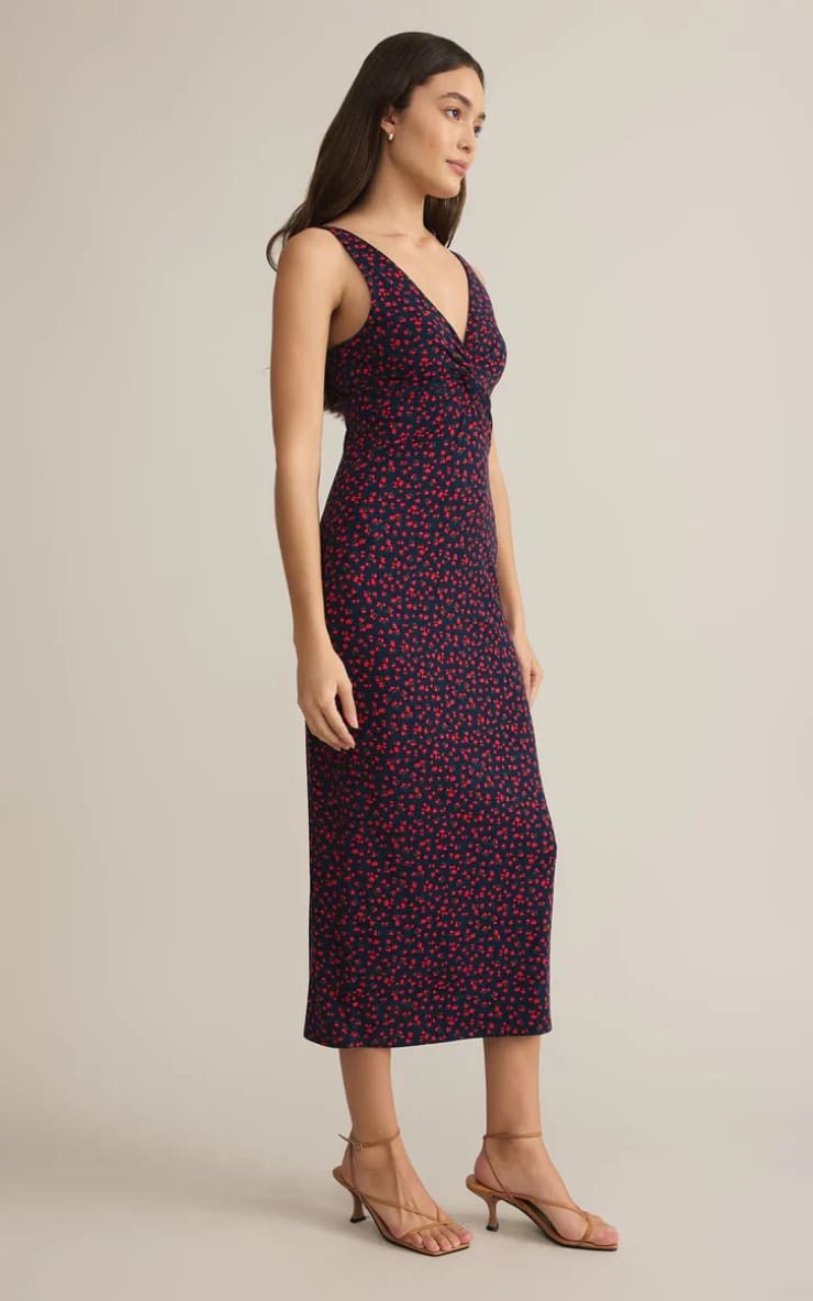 Z SUPPLY - Eleve La Rosa Ditsy Midi Dress