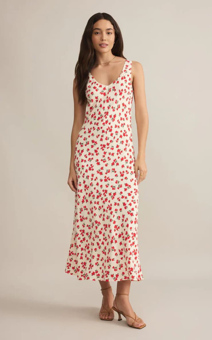 Z SUPPLY - Hana La Rosa Ditsy Maxi Dress