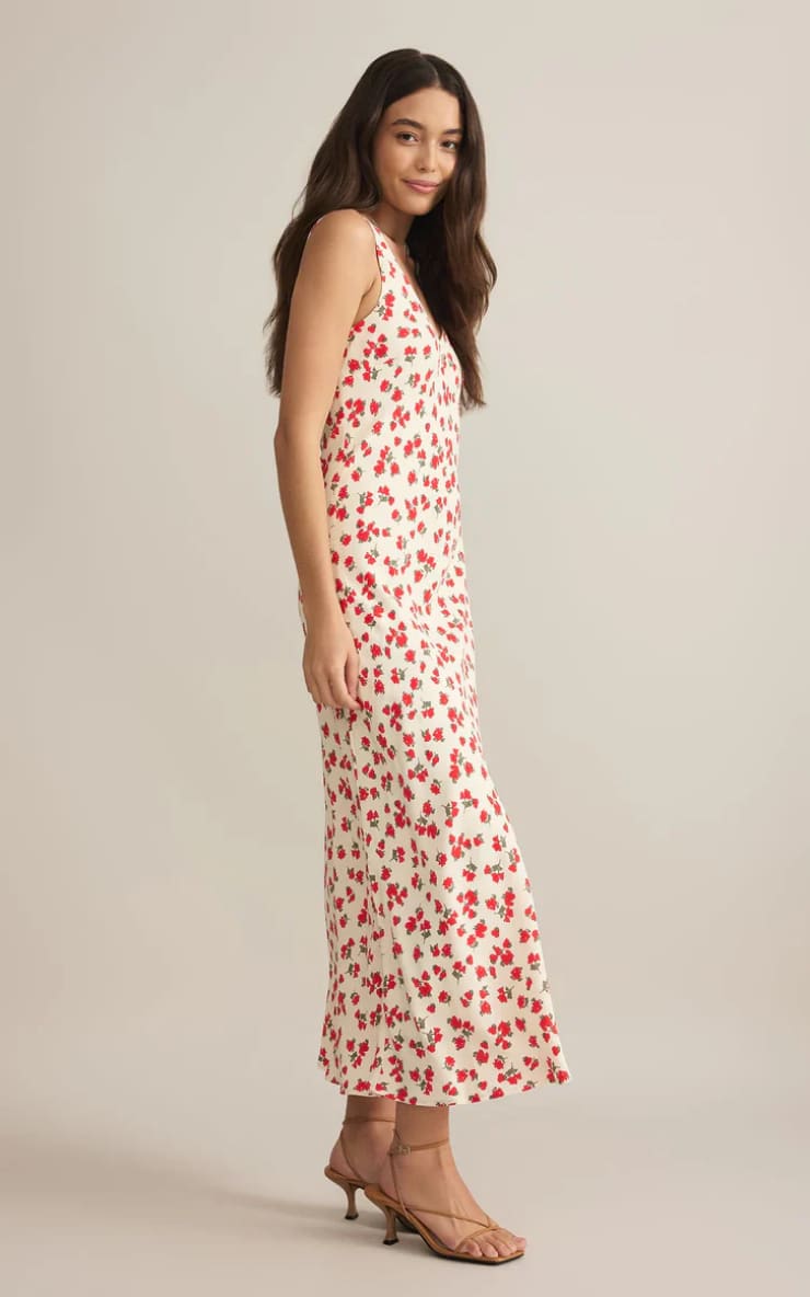 Z SUPPLY - Hana La Rosa Ditsy Maxi Dress