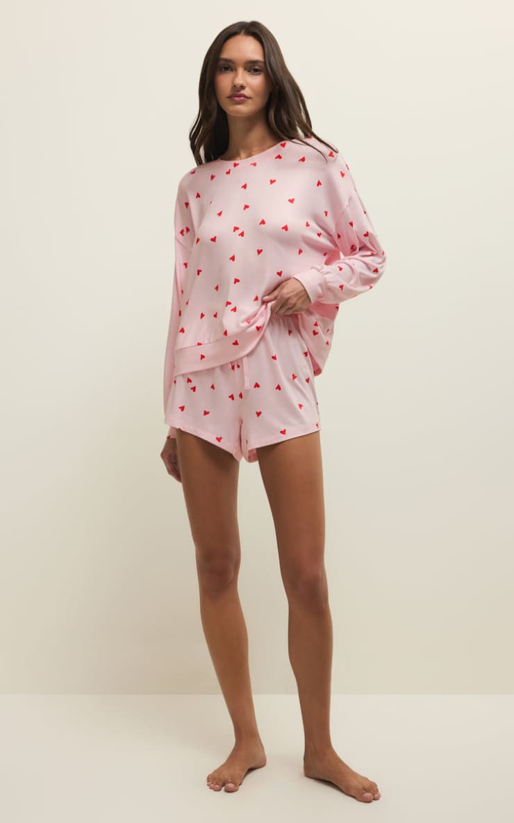 Z SUPPLY- Love First Heart Short - Pajama