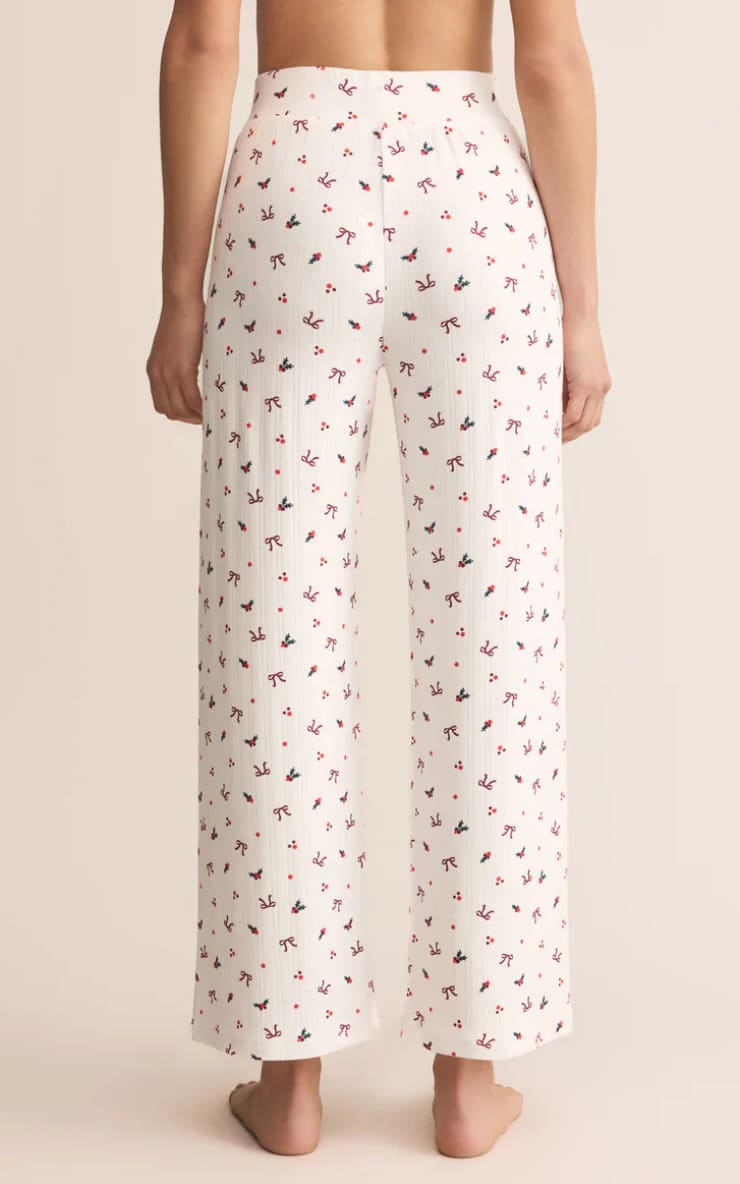 Z SUPPLY- Luxe Holly Pant in White - Pajama