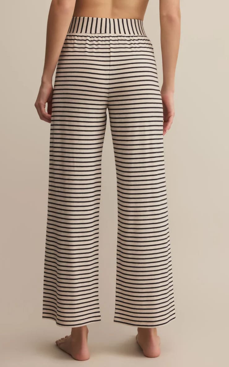 Z SUPPLY- Luxe Stripe Pant in Crystal