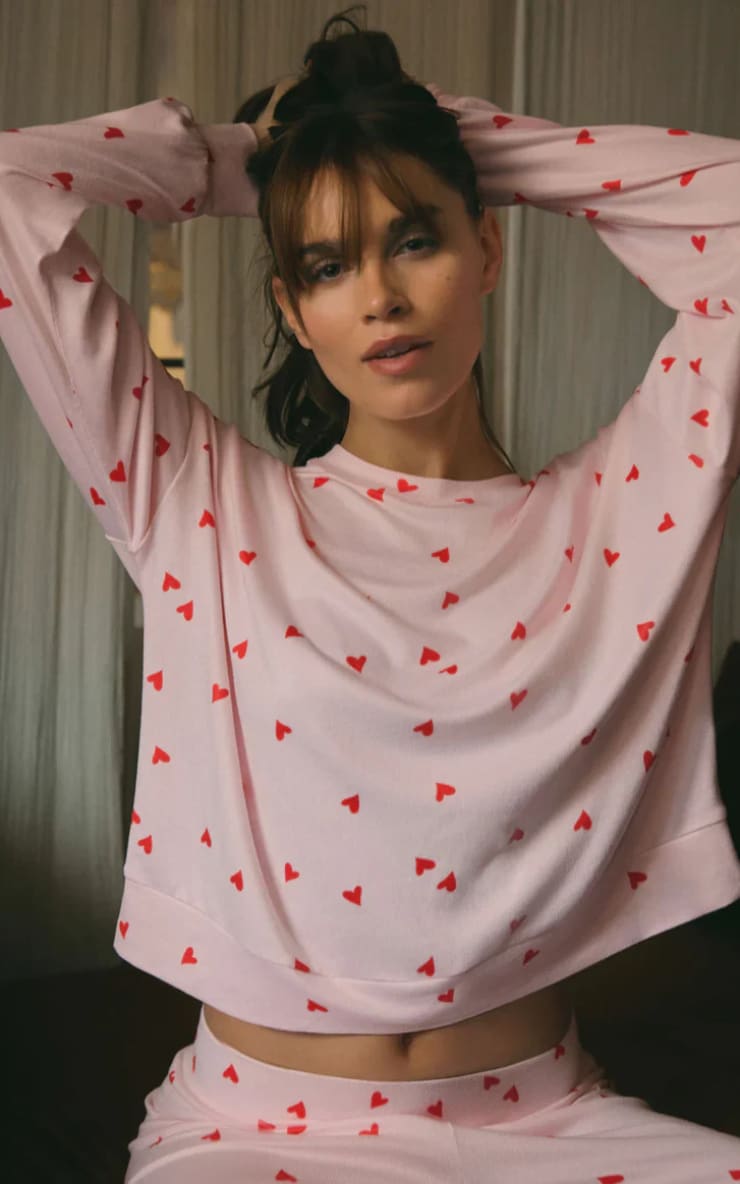 Z SUPPLY- Mira Heart Top - Pajama