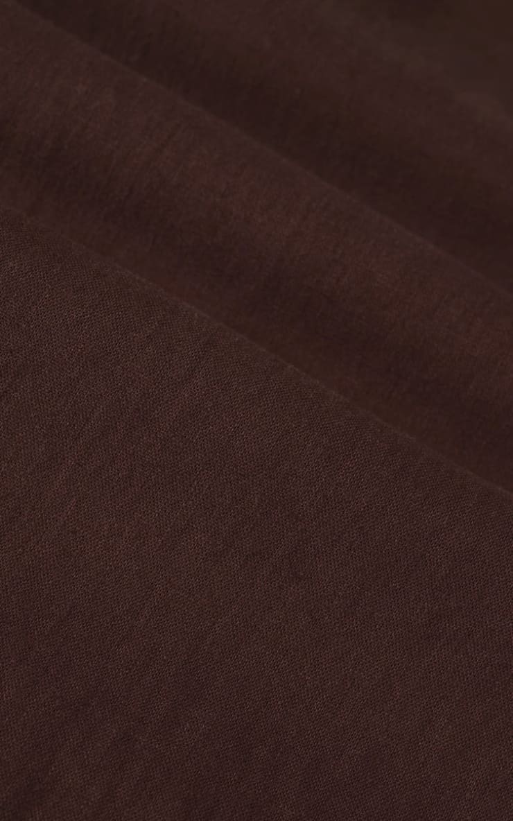 Z SUPPLY- Scout Linen Pant in Chocolate Cherry