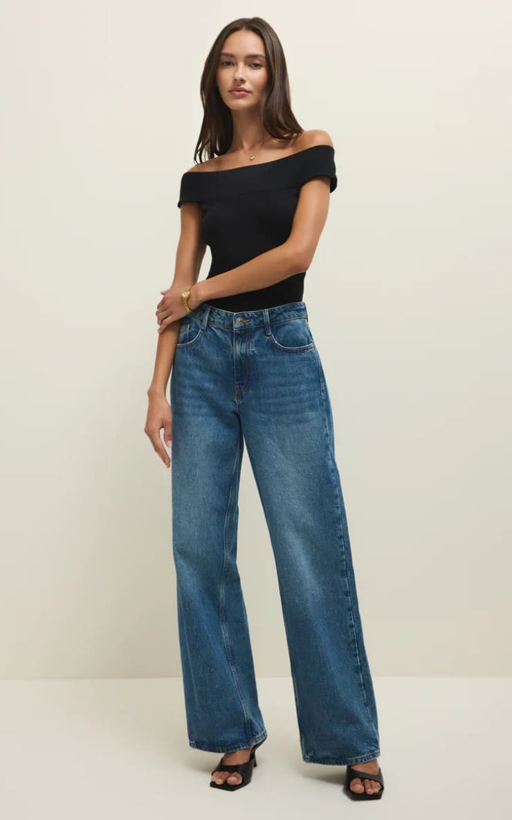 Z SUPPLY- Second Skin Off Shoulder Top - Blouses & Tops