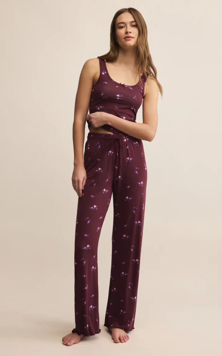 Z SUPPLY- Shania Ditsy Tank - Pajama