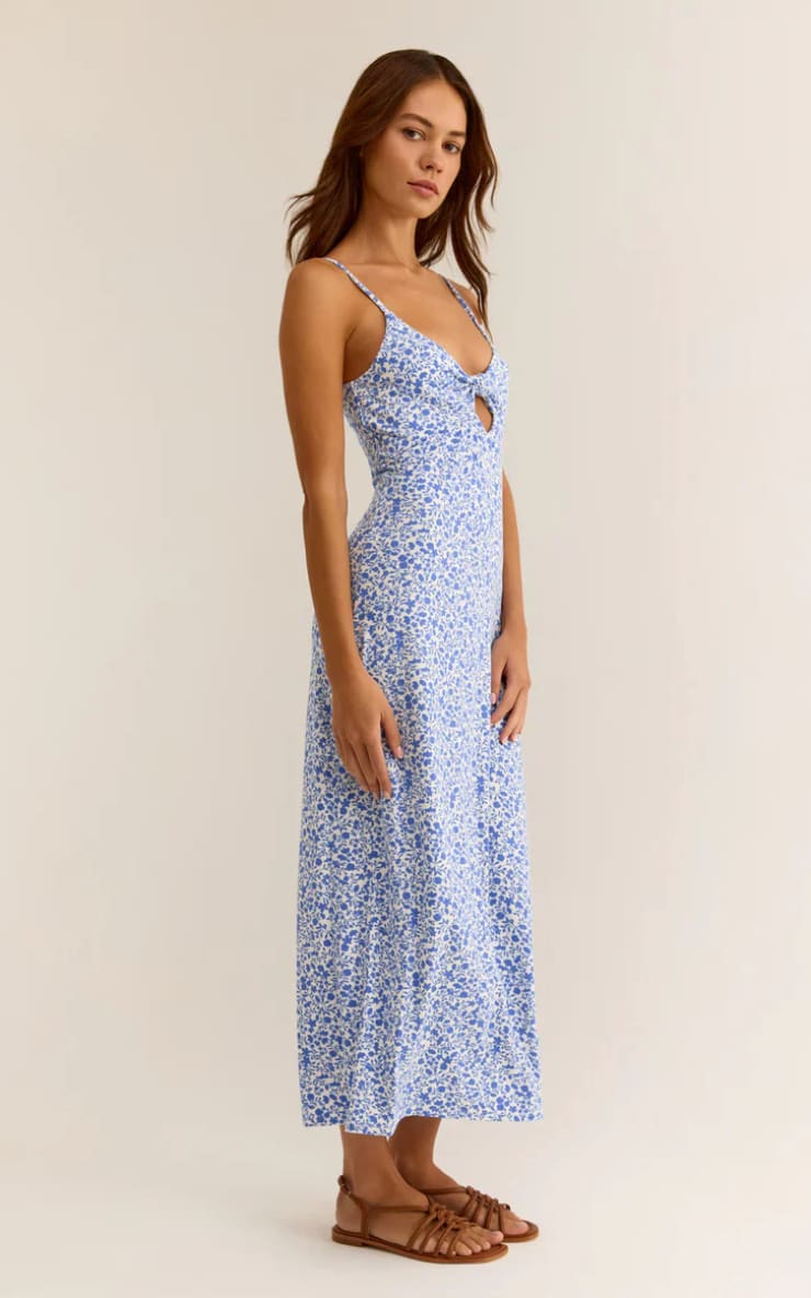 Z SUPPLY- Cartia Cocos Floral Midi Dress