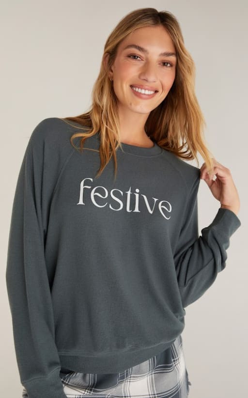 Z SUPPLY- Cassie Festive Top