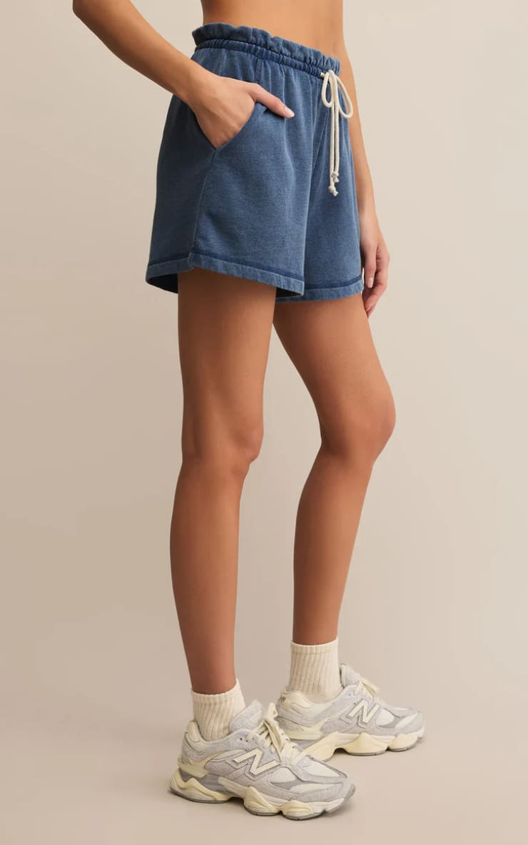 Z SUPPLY- Gael Knit Denim Short - Shorts & Skorts