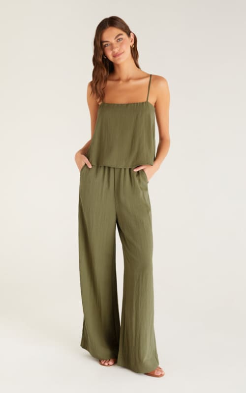 Z SUPPLY- Seashore Pant in Olive Branch