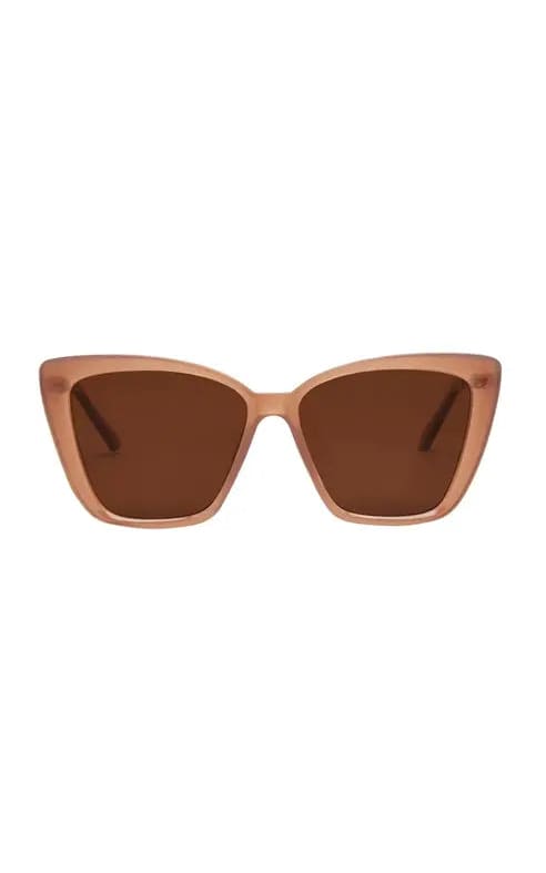 I SEA- Aloha Fox Polarized Sunglasses - DUSTY ROSE/BROWN