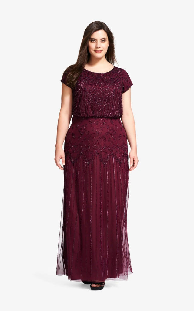Adrianna Papell - Beaded Gown - Dress