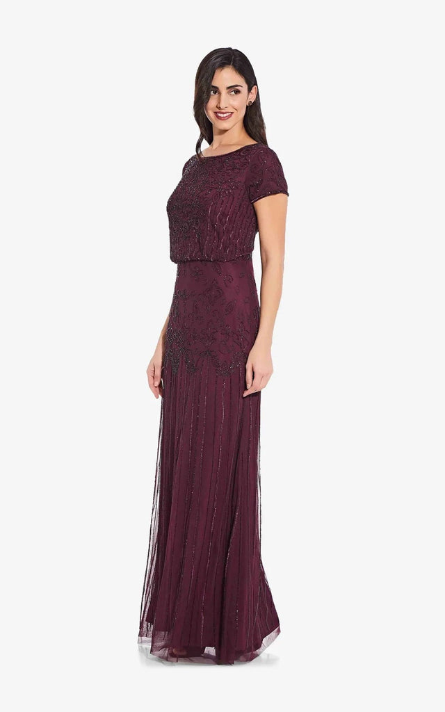 Adrianna Papell - Beaded Gown - Dress