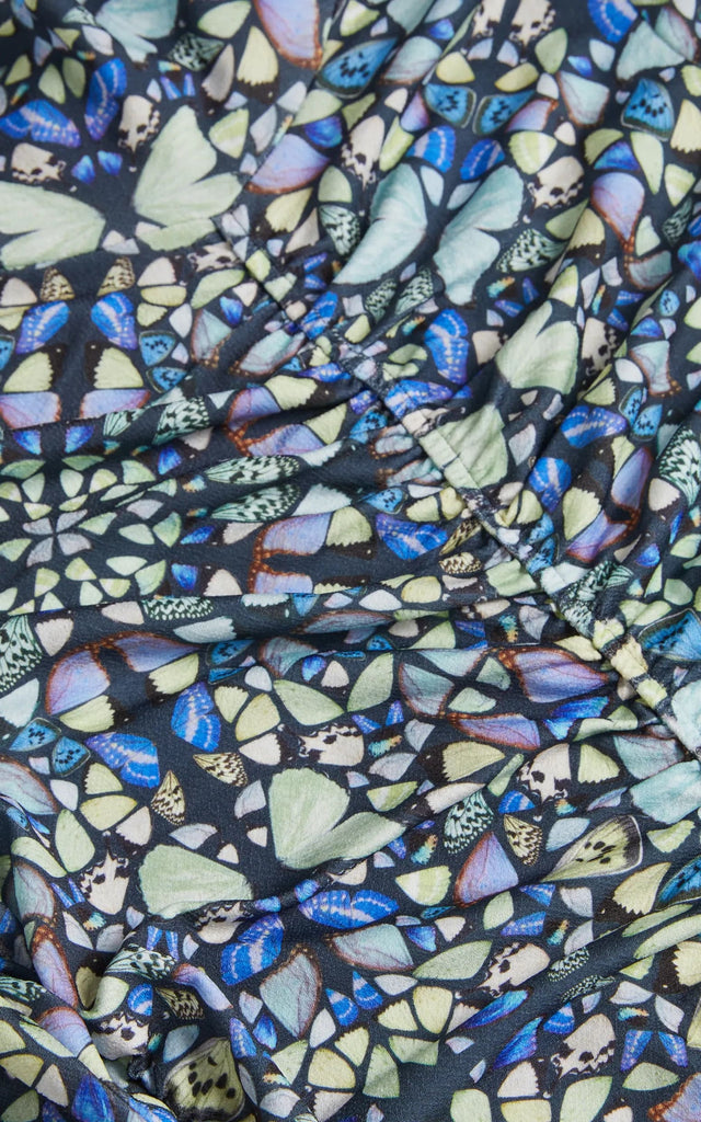 Ted Baker - Gianie Kaleidoscope Butterfly Fitted Ruched