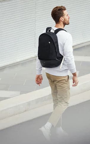 Bellroy - Classic Backpack Premium Edition - Black & Sand - 