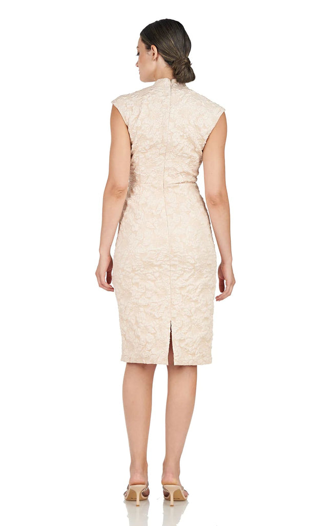 JS Collections - Emery Faux Wrap Cocktail Dress Regular