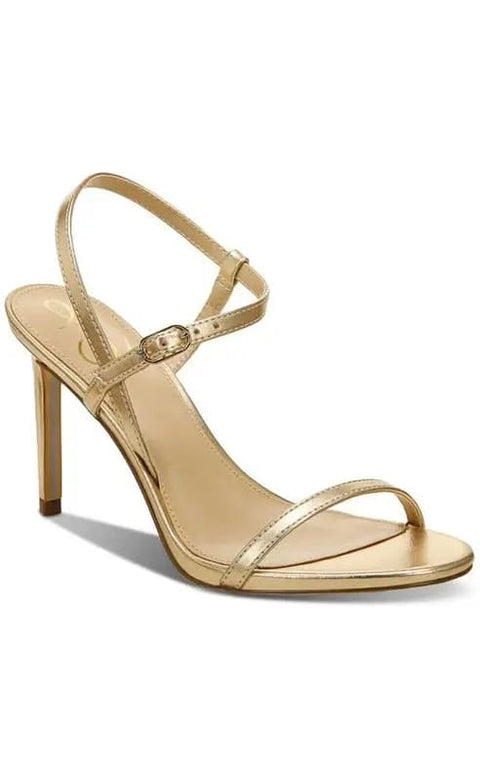 Sam Edelman Doran Gold Leaf Heels floc boutique