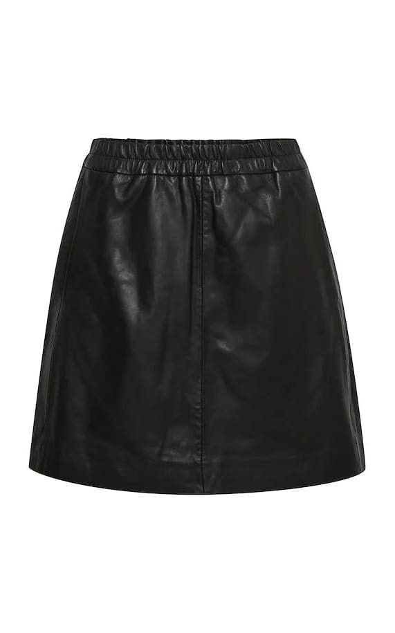 In Wear - Wook Leather Skirt - Skirts