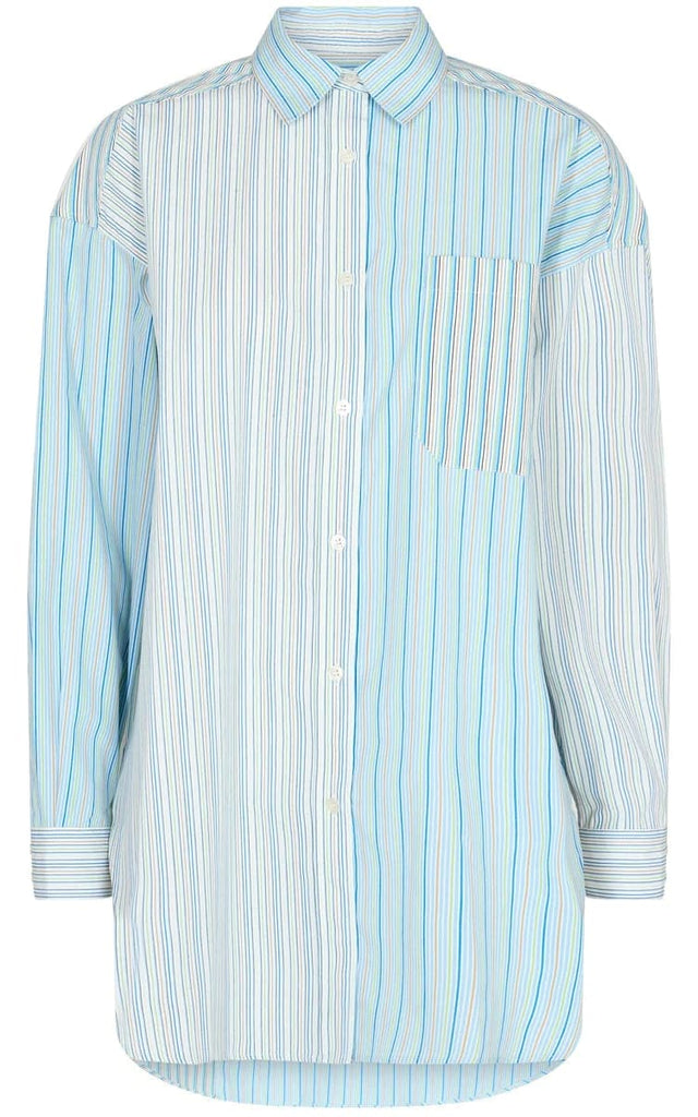 Mos Mosh - Elke Multi Stripe Shirt - Blouse