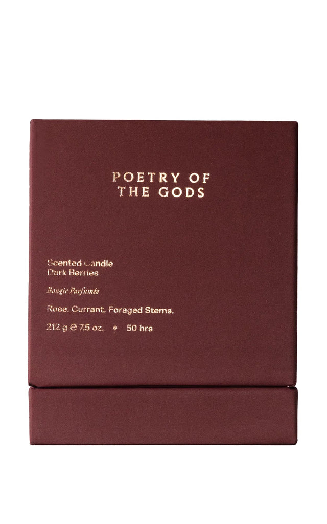 Poetry of the Gods - Dark Berries Coconut Wax Candle