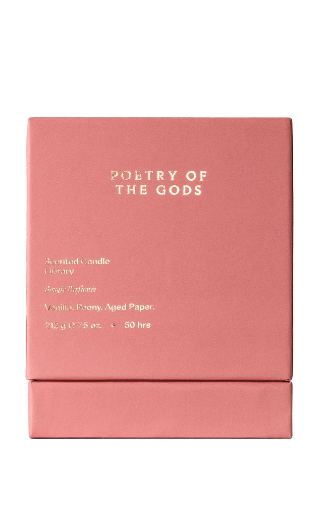 Poetry of the Gods - Library Coconut Wax Candle