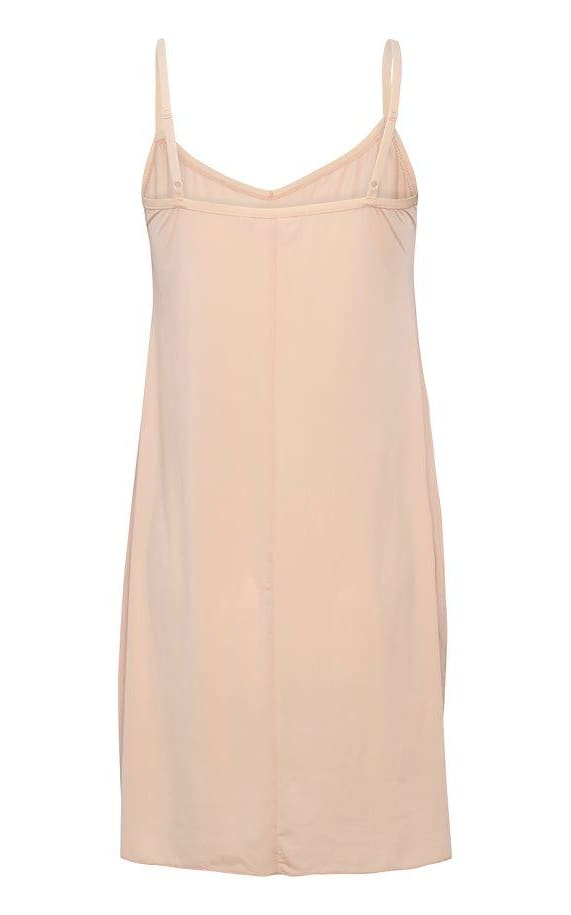 Saint Tropez - Nena Adjustable Strap Slip Dress In Nude - 