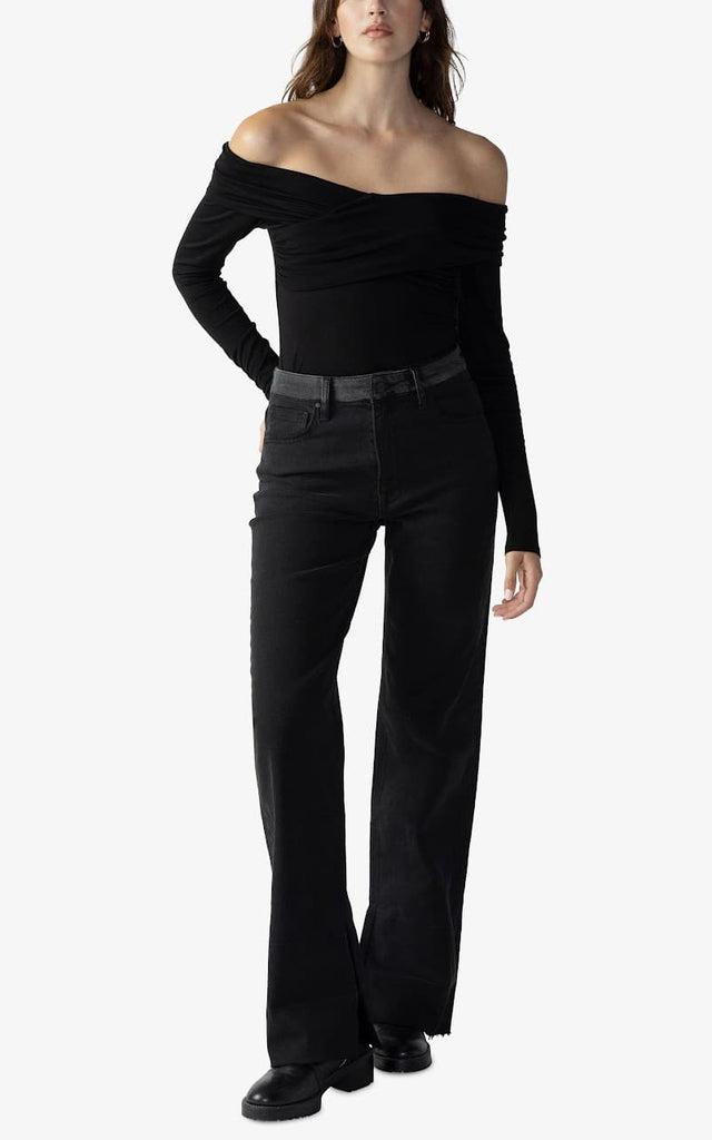 Sanctuary - Off Shoulder Ballet Top - Shirts & Tops