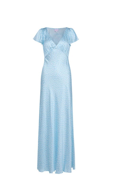 Selkie- Flutter Slip Dress in Seaside - Dresses