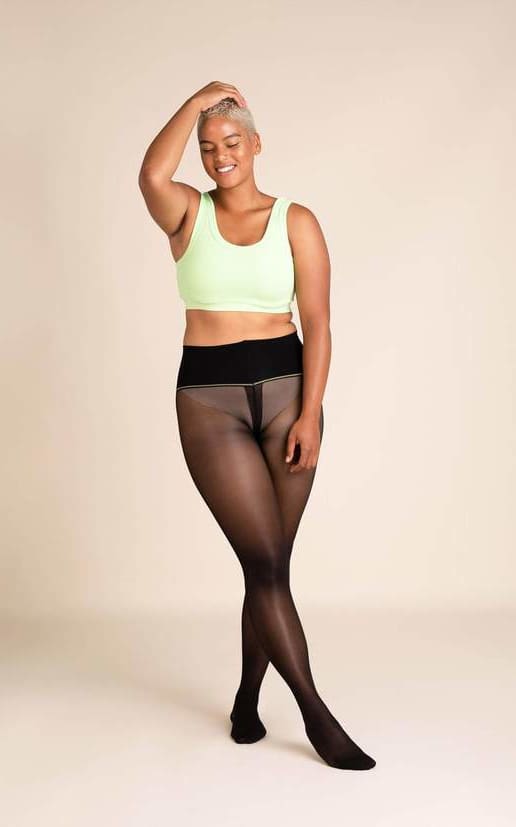 Classic Unbreakable Sheer Tights in Black - accessories