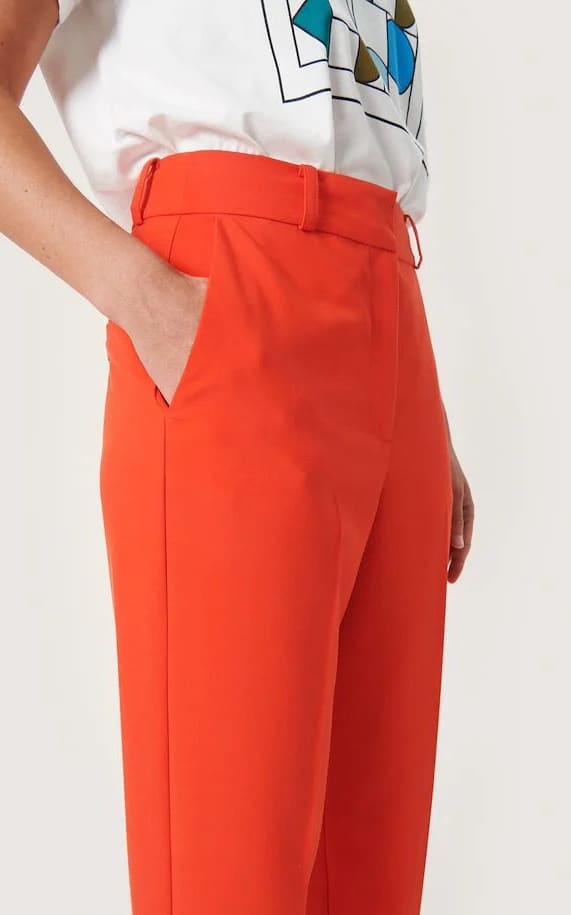 Soaked in Luxury - Alisha Slim Cut Highwaisted Dress Pants