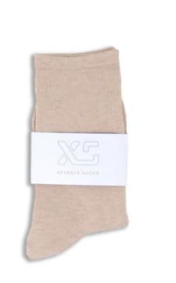 XS Unified - Sparkle Sock - BONE - accessories