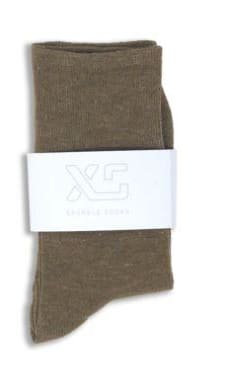 XS Unified - Sparkle Sock - TAUPE - accessories