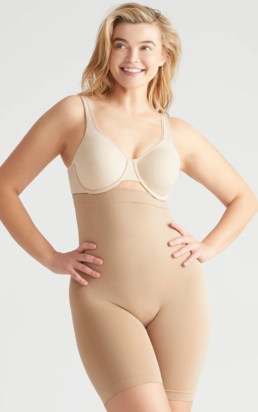 Yummie - High Waist Thigh Seamless Shaper - Shapewear